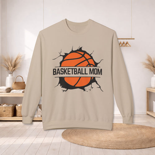 "Basketball Mom" Unisex Sweatshirt