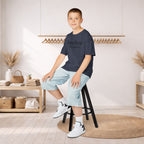 Kids Tee — "Born First. Still in Charge." Sibling Shirt