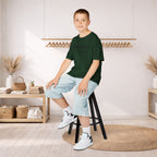 Kids Tee — "Born First. Still in Charge." Sibling Shirt