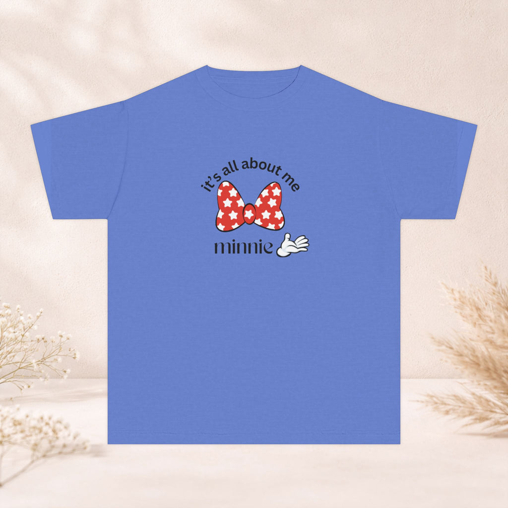 "It's All About Me" Minnie Bow Kids T-Shirt