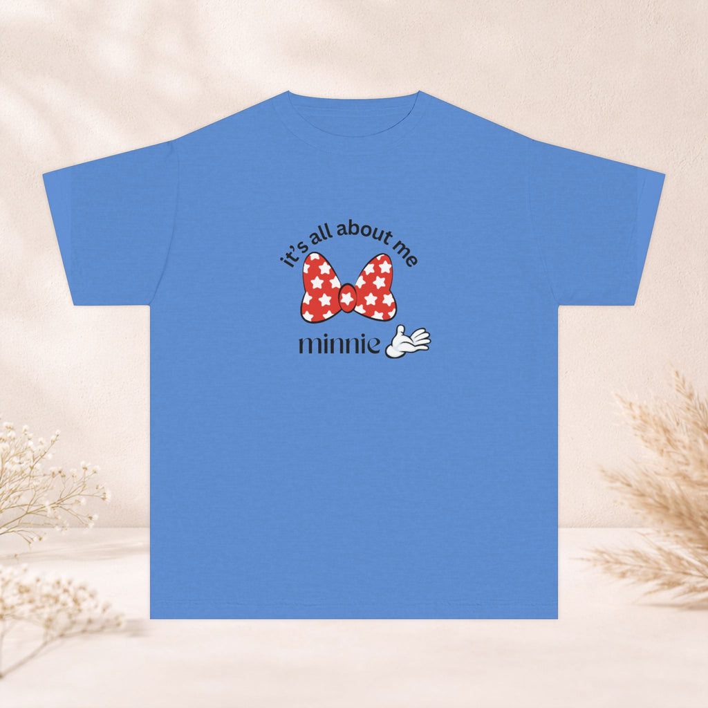 "It's All About Me" Minnie Bow Kids T-Shirt