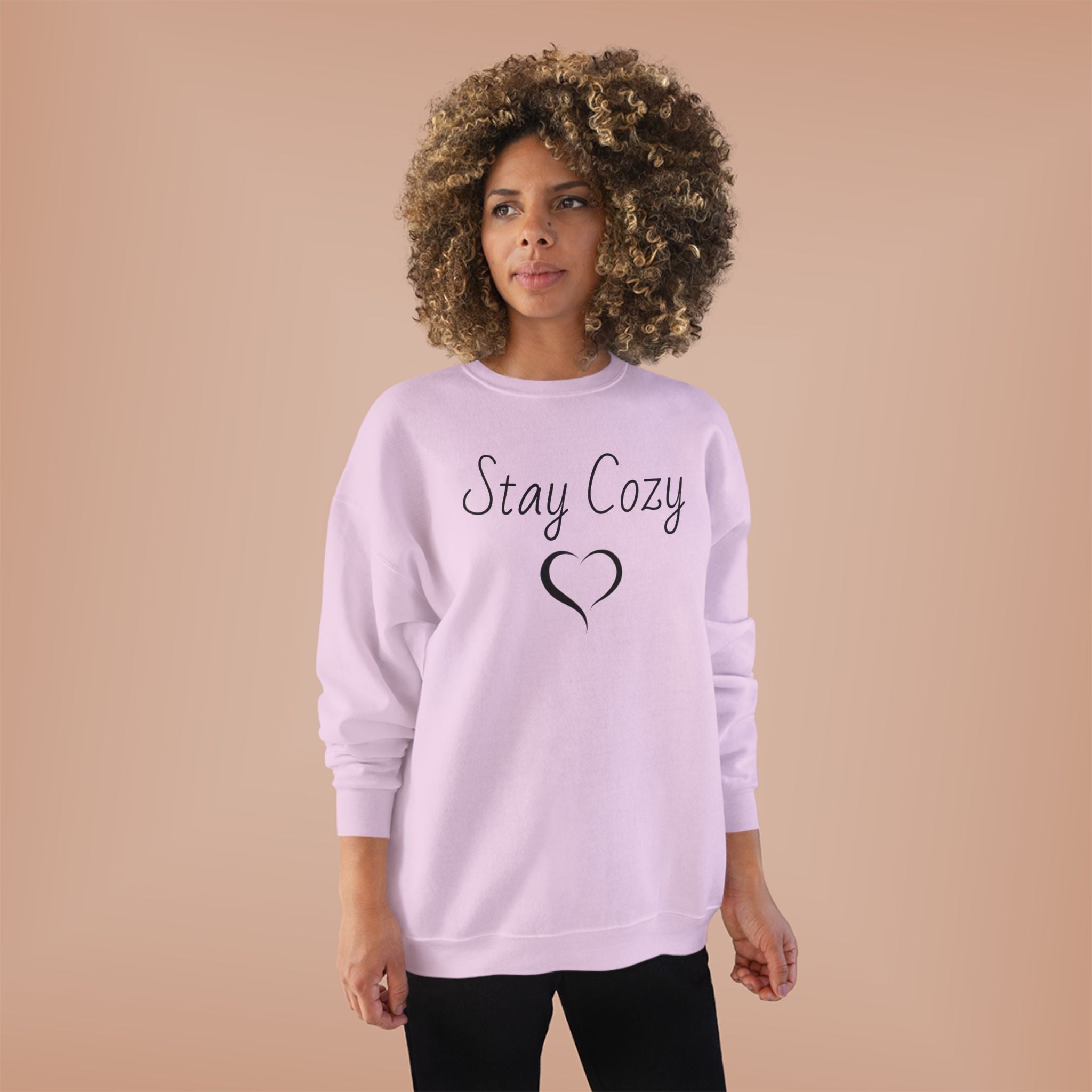'Stay Cozy' Crewneck Sweatshirt