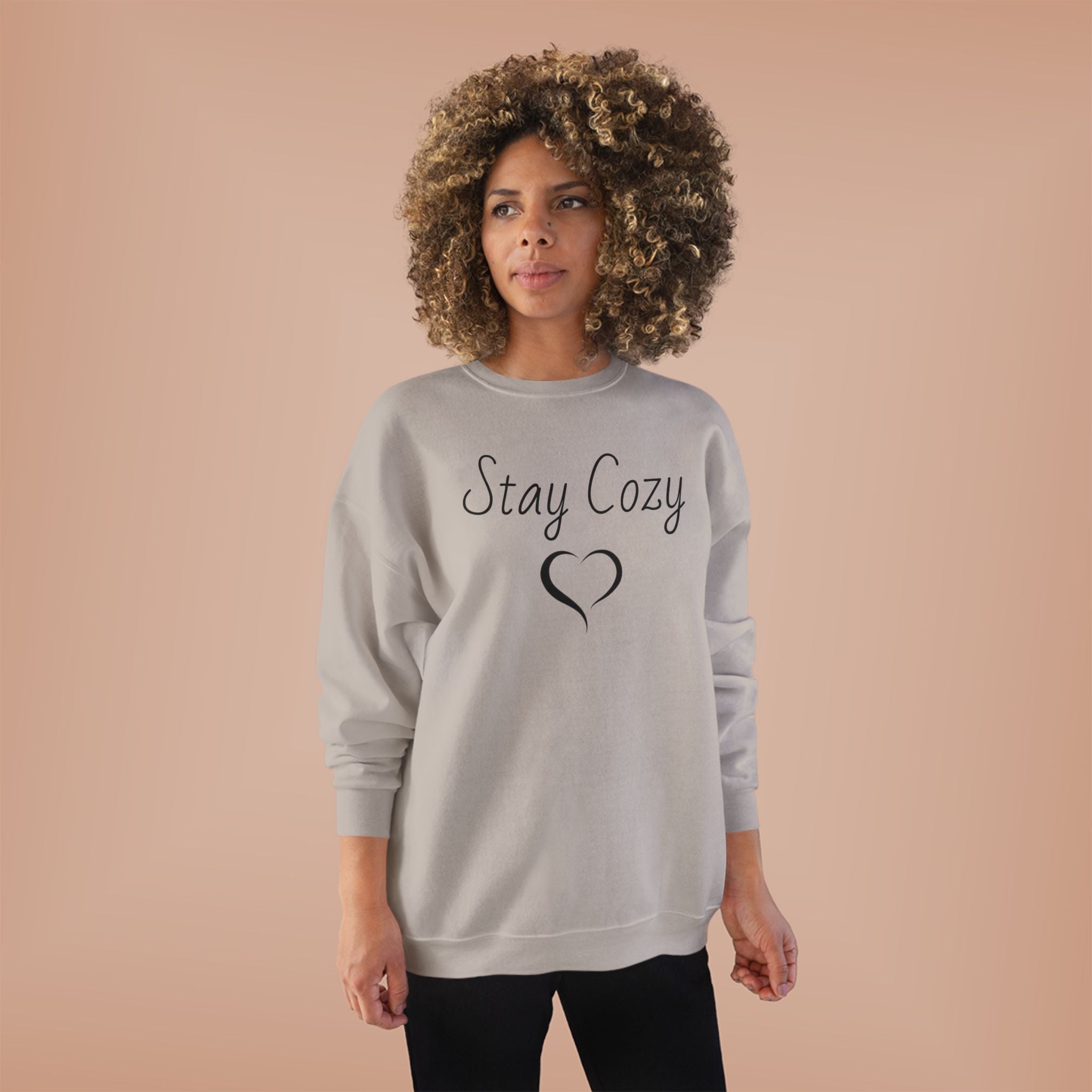 'Stay Cozy' Crewneck Sweatshirt